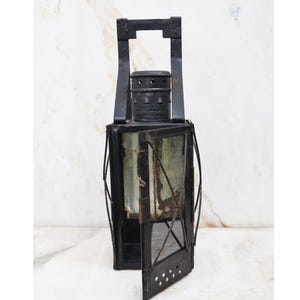 Large candle lantern, Antique lantern, Railway candle lantern, 1954