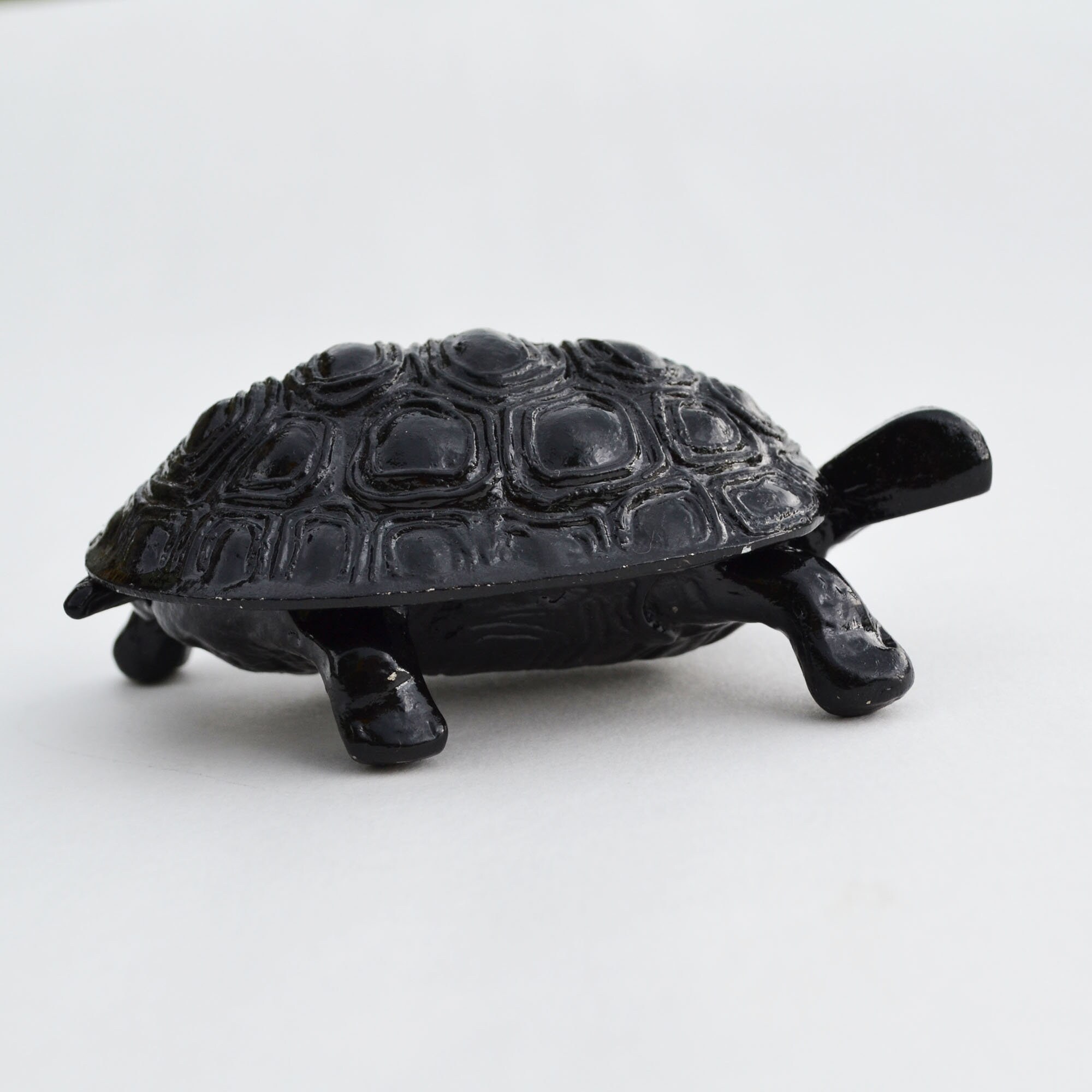 Small ashtray with lid Turtle Vintage ashtray Smoking Etsy