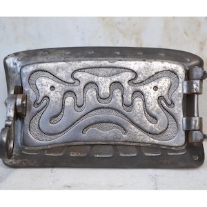 Fireplace door, 1900s,Antique cast iron wood fired oven door