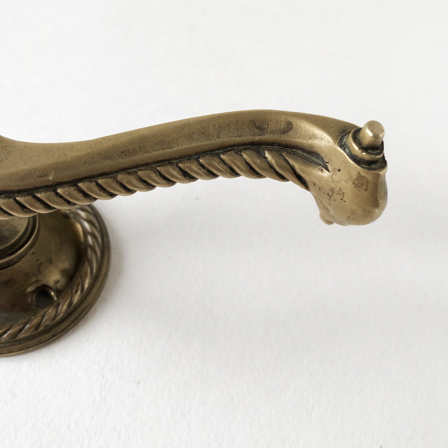 Vintage Brass Barn Door Hardware