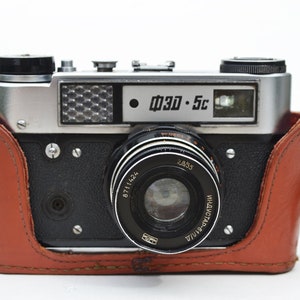Vintage camera FED 5c, USSR camera, Gift for photographer