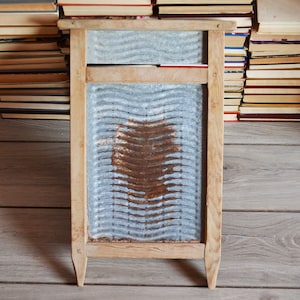 Vintage wooden washboard, Laundry room house, Washboard decor