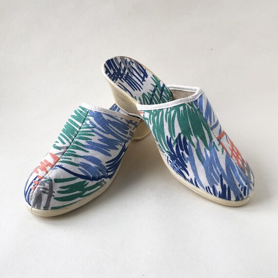 Wedge Shoe Plus Size Vintage 90s Shoes Women Summer Shoes Gdr Etsy