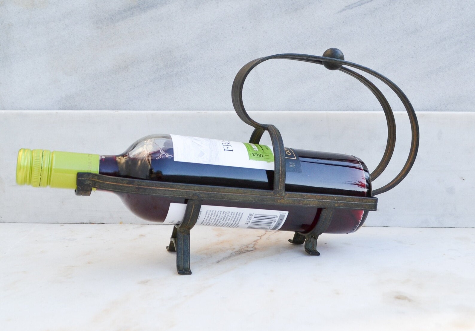 Métal de portebouteille de vin millésimé Etsy