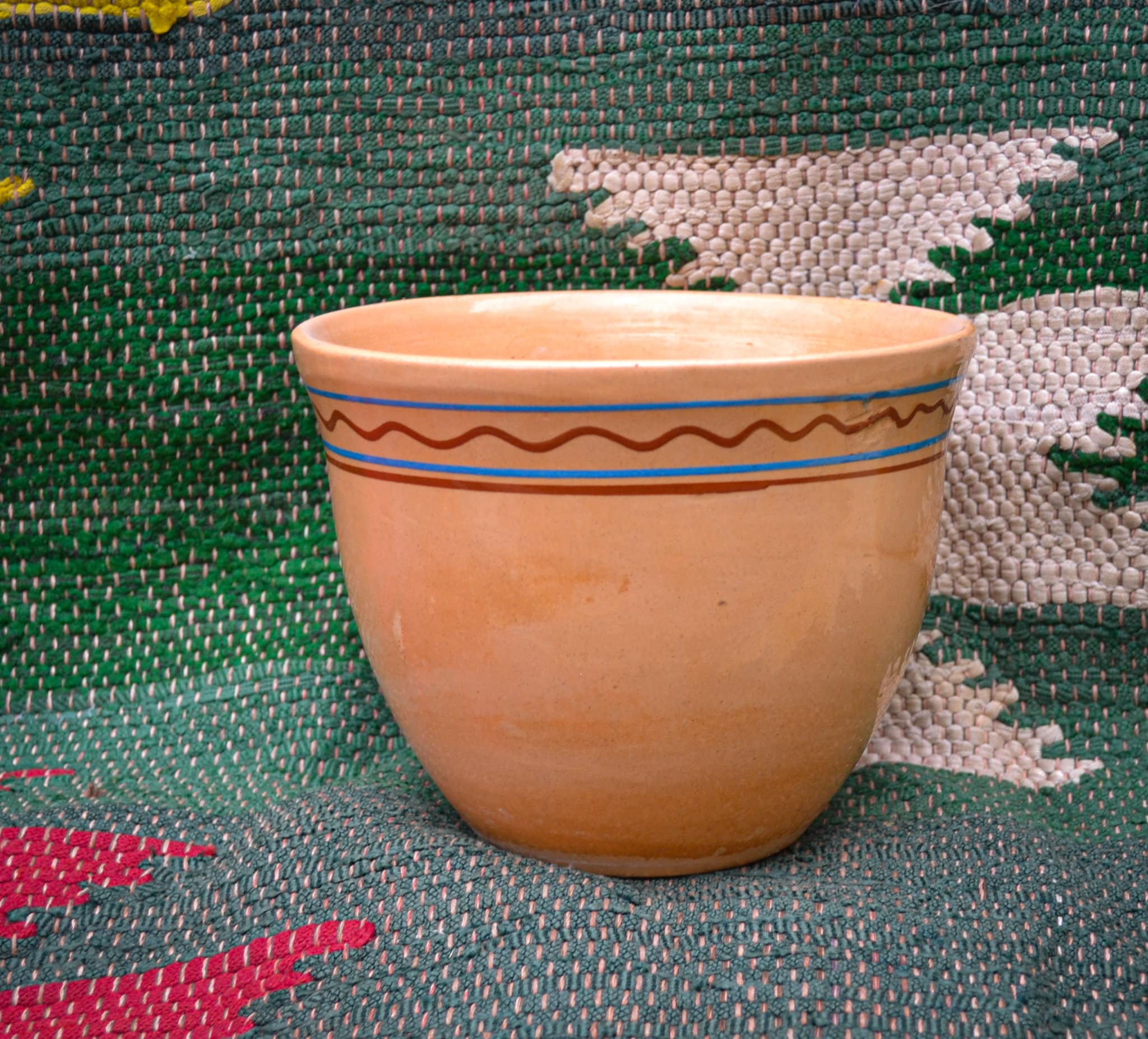 Vintage ceramic flower pot Ceramic planter Etsy