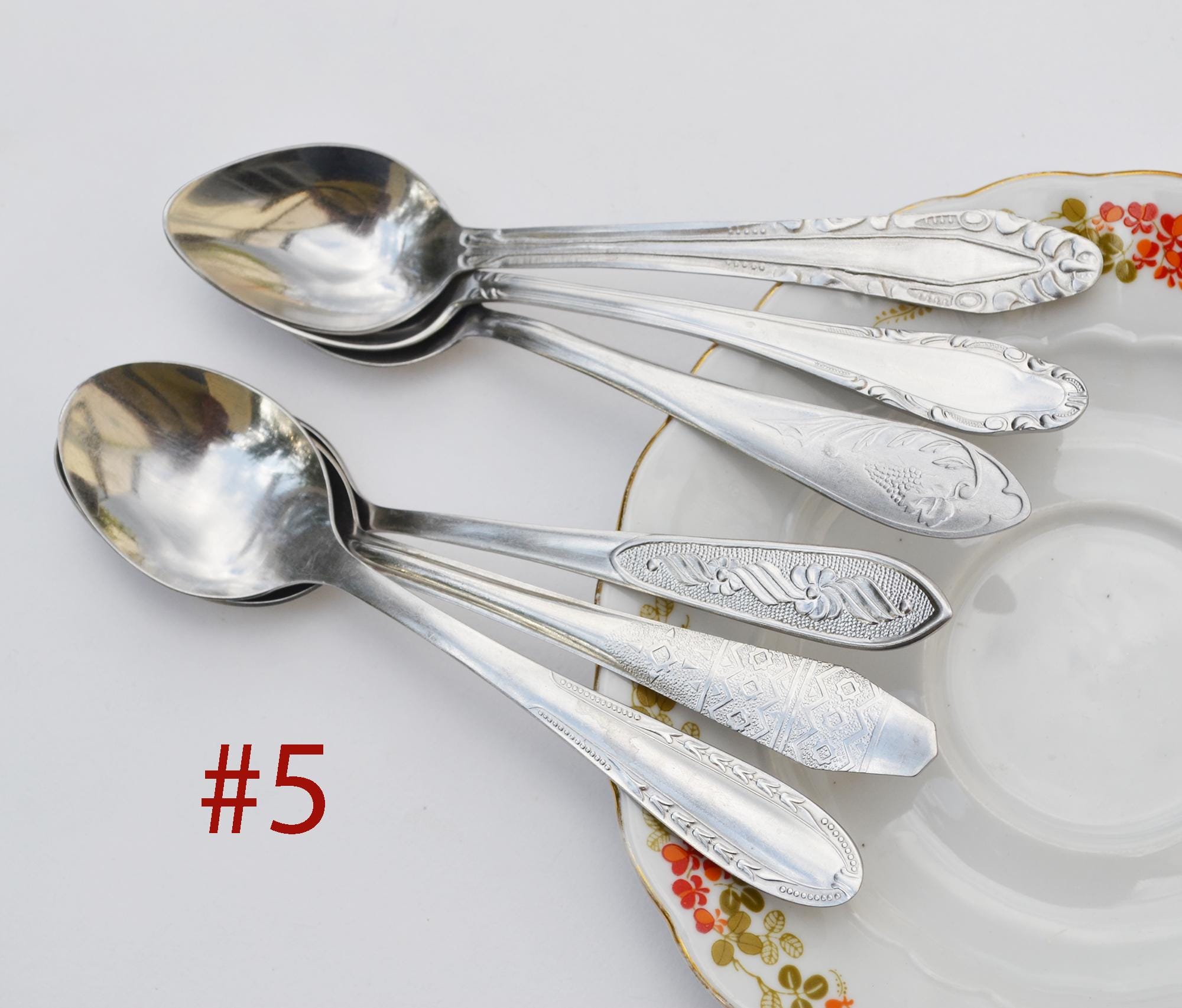 Vintage teaspoons - Etsy 日本