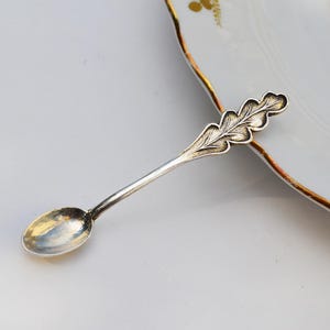 Vintage silver mini spoon