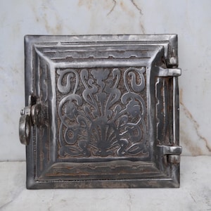 Antique Cast Iron Stove Door, RESTORATION