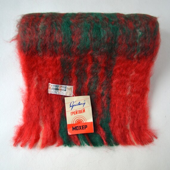 Vintage mohair scarf
