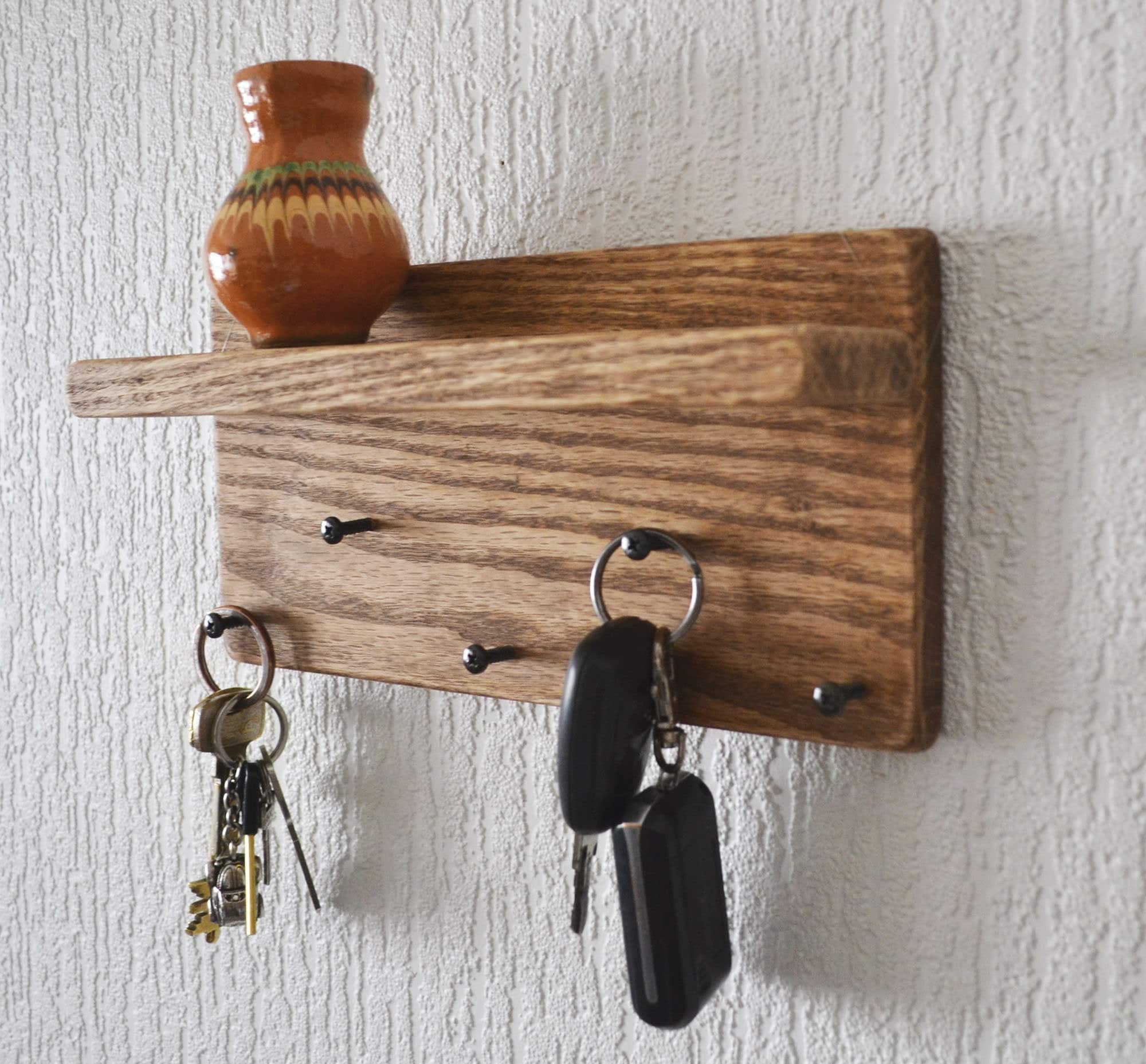 key holder with shelf key holder with shelf