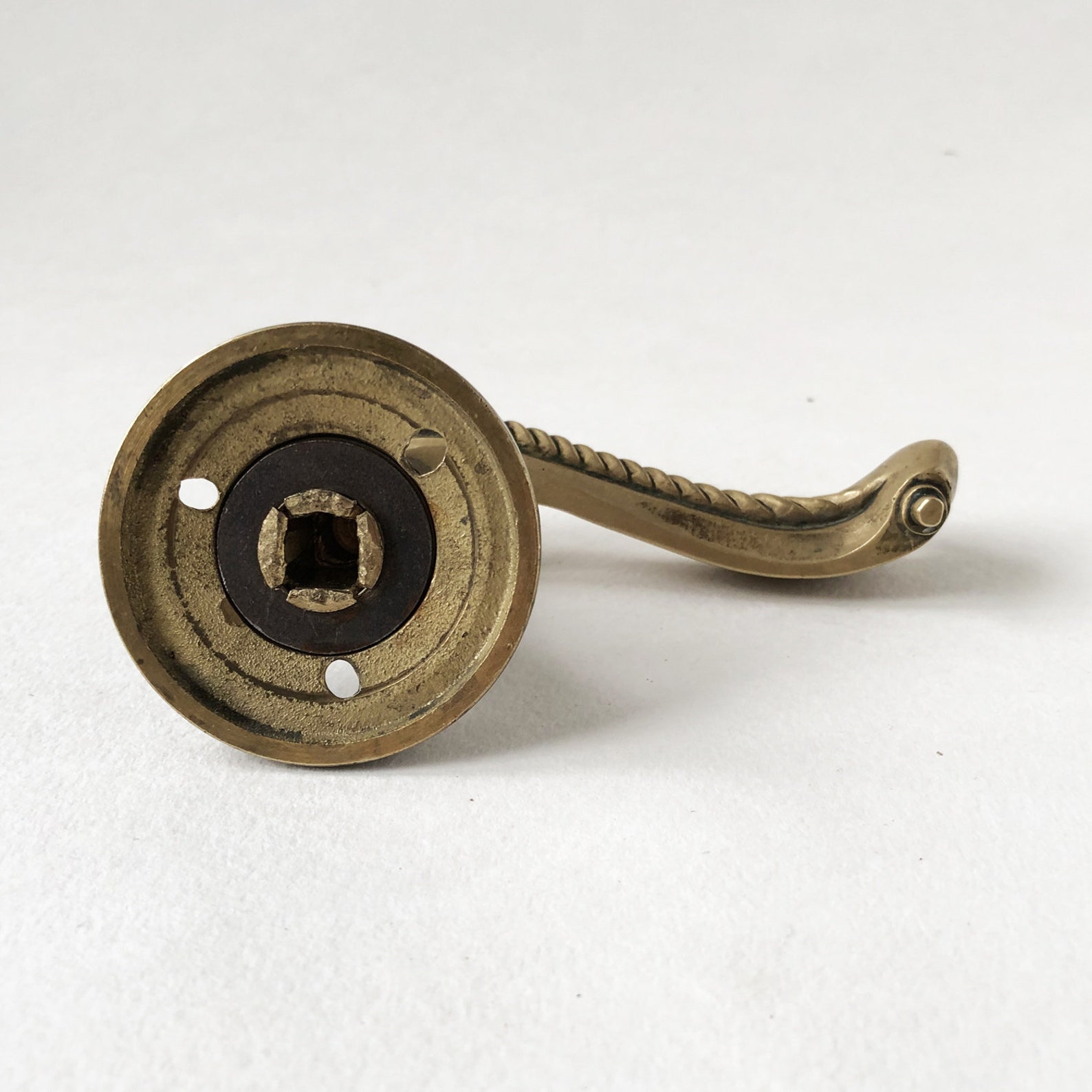 Barn door hardware Vintage brass furniture Etsy