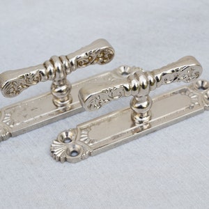 Cabinet handles set of 2, Vintage drawer pulls