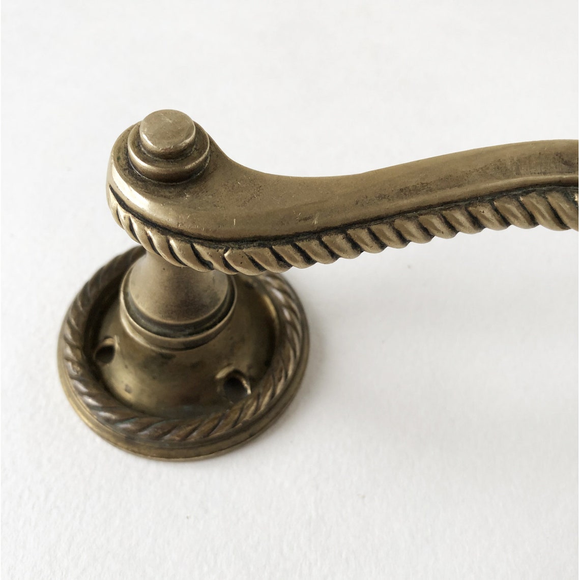 Barn door hardware Vintage brass furniture Etsy