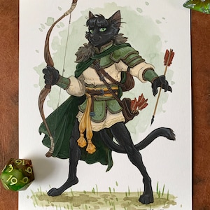 Painted Character Portrait