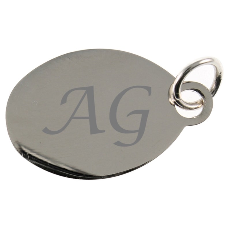 Personalised Engraved English Pewter Key Ring Roe Deer
