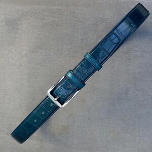 Alligator Leather Belt, Alligator Skin MEN'S Handmade Belt image 3