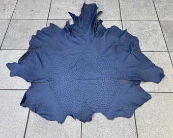 Ostrich leather hide Genuine ostrich leather Tanned skin Grade A