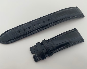 Alligator watch strap - Handmade Genuine Alligator leather watch band