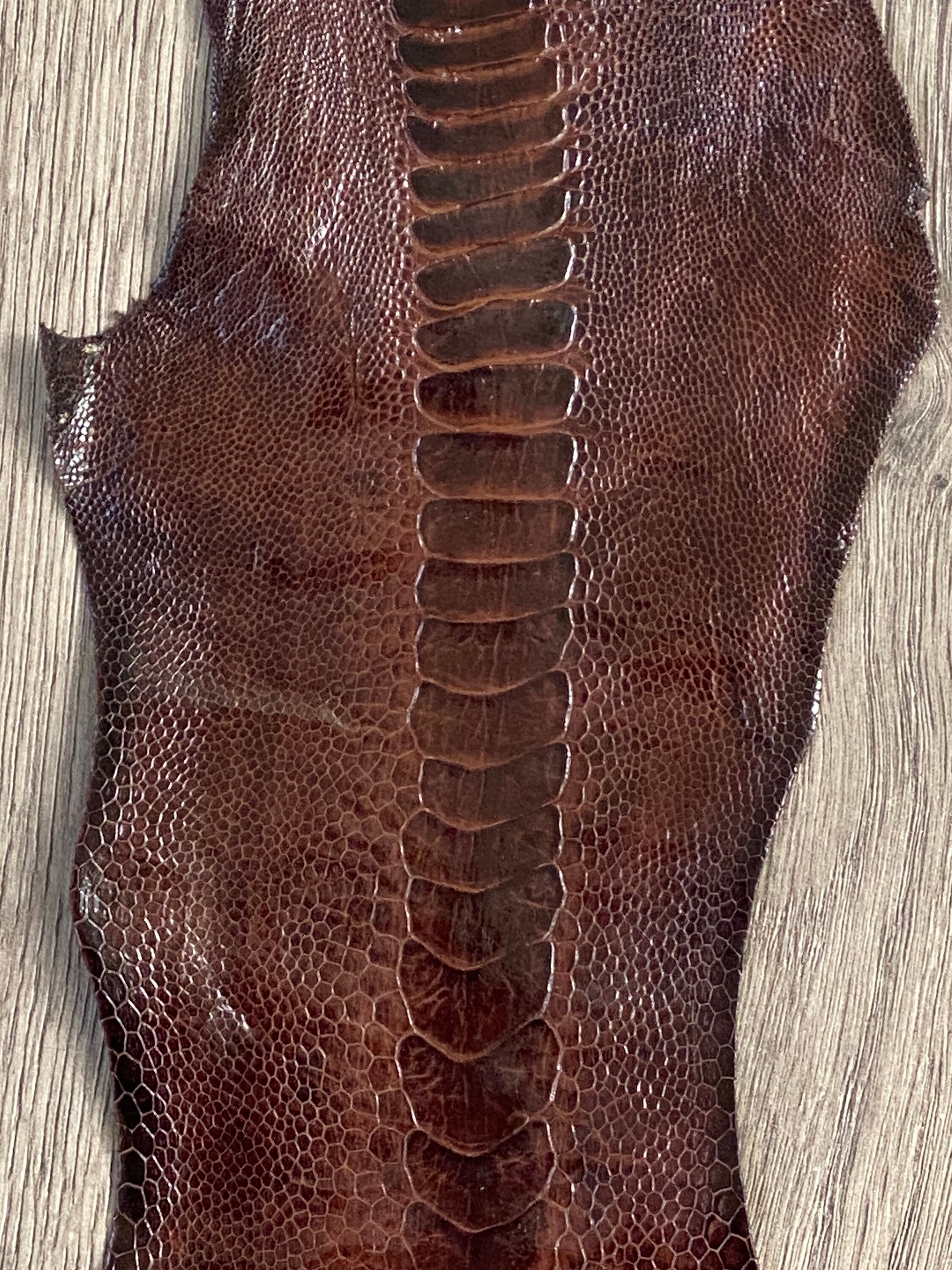 Ostrich leg deals skin boots