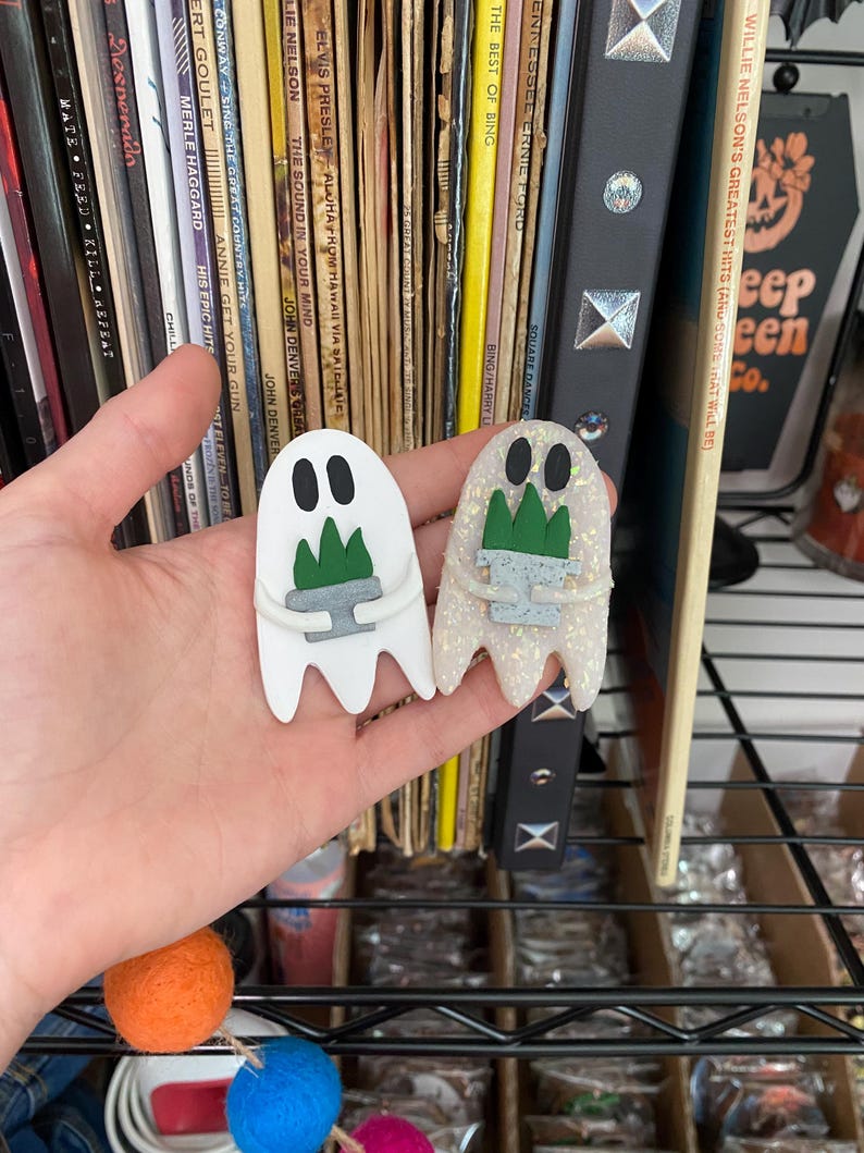 Ghost Magnets Houseplant Ghost Magnets - Etsy