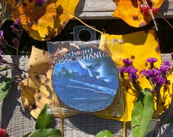 Edward Scissorhands inspired movie poster ornament