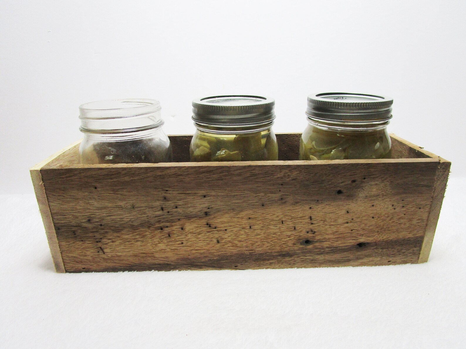 Rustic Wooden Box, Herb Box, Window Sill Box, Succulent Planter ...