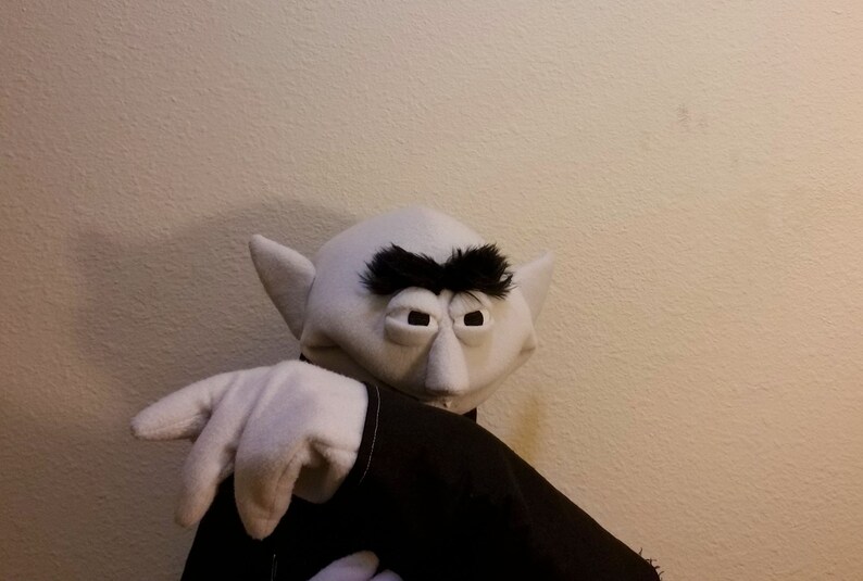 Vampire live hand puppet Etsy