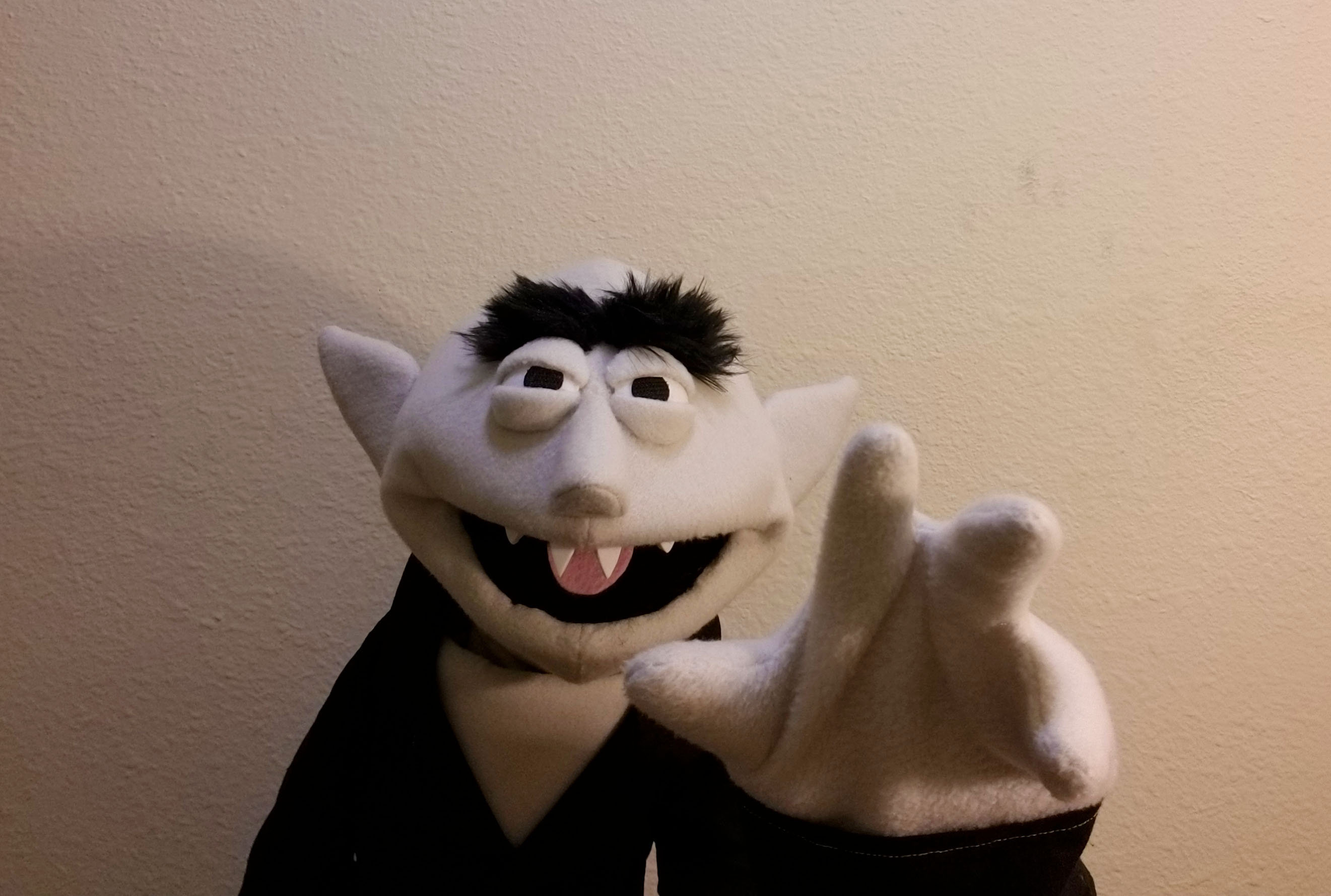 Vampire live hand puppet Etsy