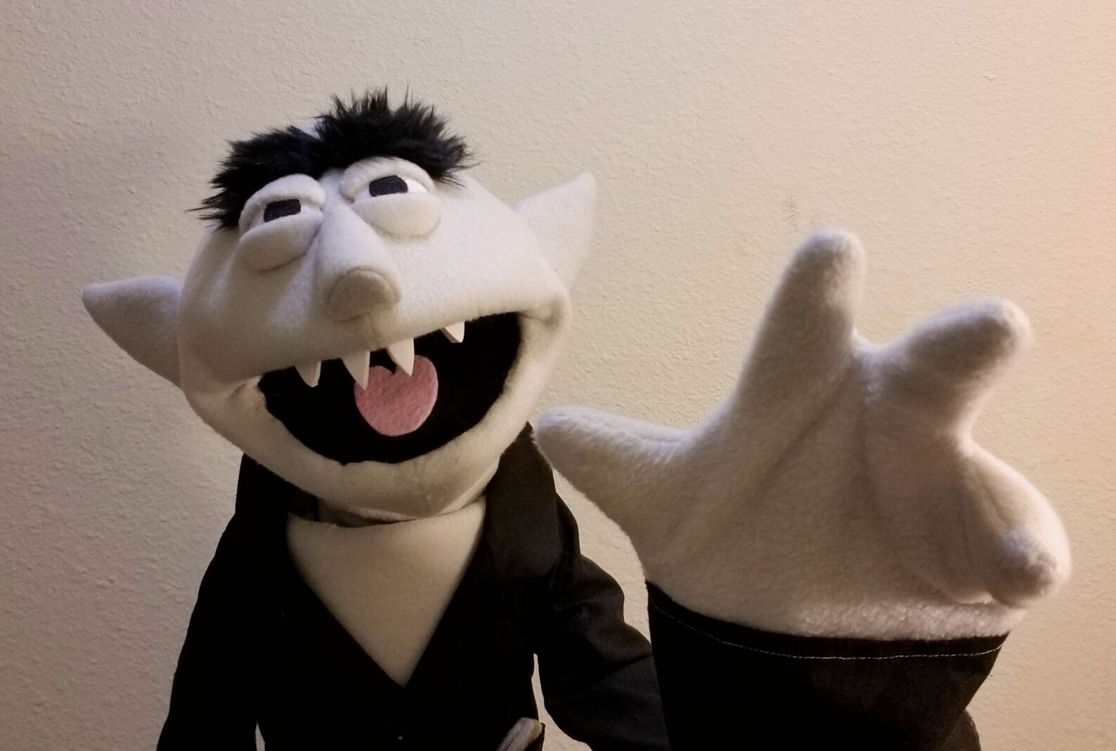 Vampire live hand puppet Etsy