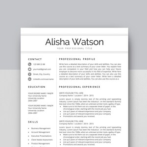 Marriage Resume Template Word Resume For Marriage Marriage Etsy