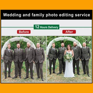 Persoon aan foto toevoegen, Photoshop-service, bewerken trouwfoto's, fotobewerkingsservice, persoon toevoegen aan foto of verwijderen, achtergrond bewerken