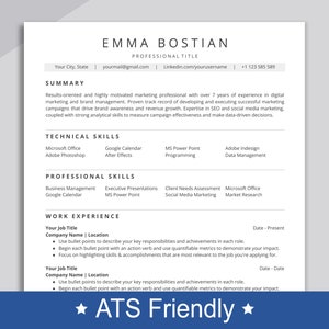 ATS Resume Template Ats Resume - Il 300x300.5499758342 Ibir 