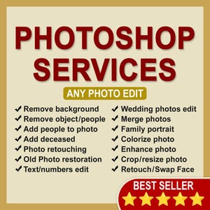 Servicios de Photoshop, Edición de fotografías personalizadas, Edición de fotografías de bodas, Agregar persona a la fotografía, Restauración de fotografías, Fusionar y combinar imágenes