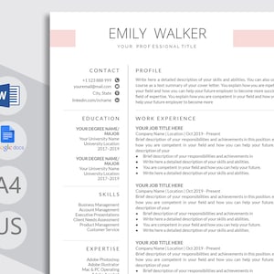 Marriage Resume Template Word Resume For Marriage Marriage Etsy