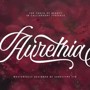 Wedding Font, Calligraphy font, Feminine font, font for cricut, Chic font, Pretty font, Beautiful font, Invitation Font, Elegant Script font