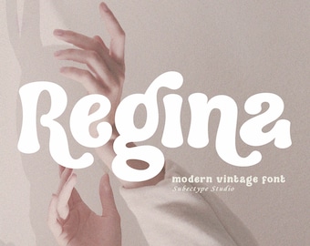 Regina Modern Vintage Font: Elegant Sans Serif