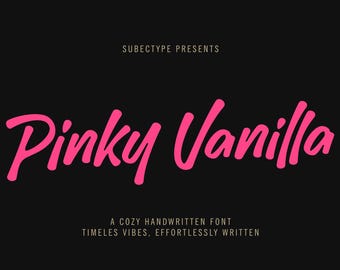 Handwritten Script Font: Cursive, Bold, Logo Design (OTF, TTF, WOFF)