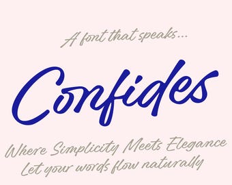 Handwritten Script Font: Cursive, Bold, Logo Design