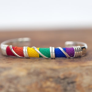 Rainbow Thread Bracelets - Pride LGBTQ Bracelet