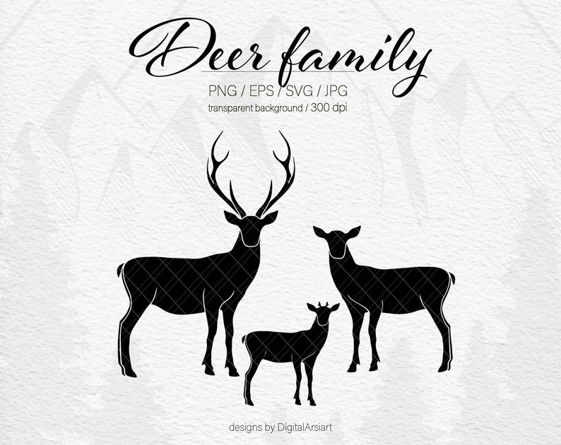 Free Free 80 Deer Family Svg Free SVG PNG EPS DXF File