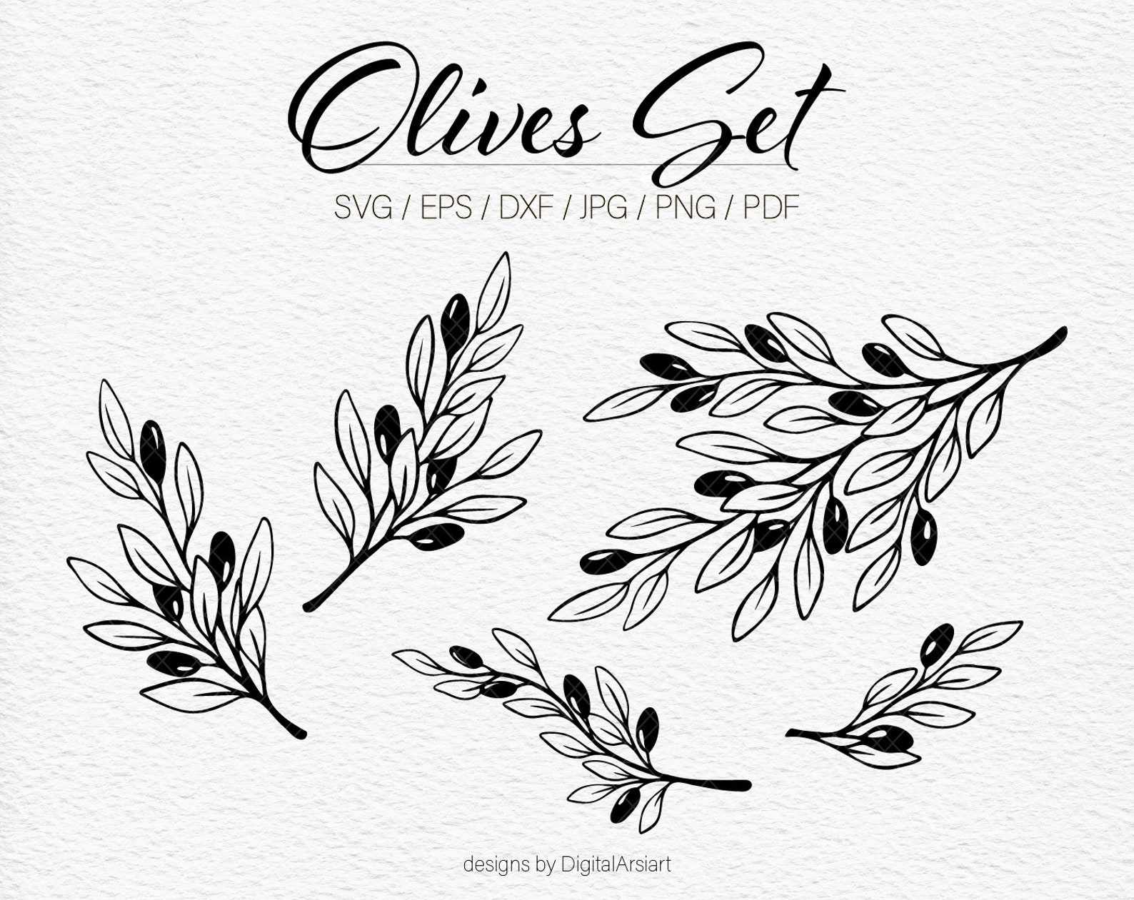 Olive Branch Svg Olive Svg Olive Tree Branch Svg Olive Wreath - Etsy