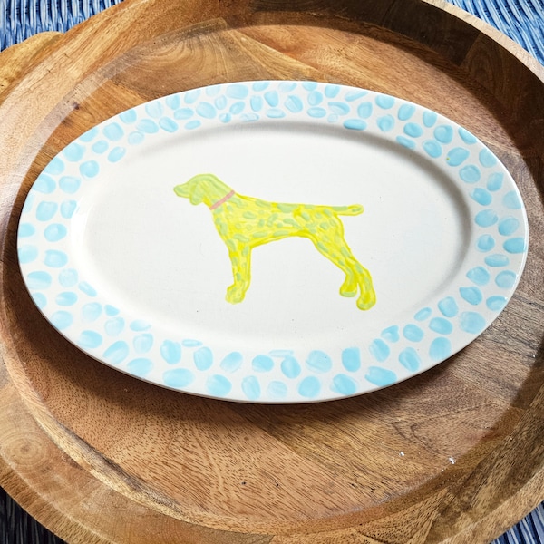 Dog Platter Etsy