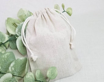 Add on linen bag for ornament storage