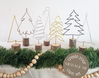 Decorative Christmas tree | Christmas trees, wood tree, christmas table centerpiece, Christmas mantel, entryway table, entryway decor