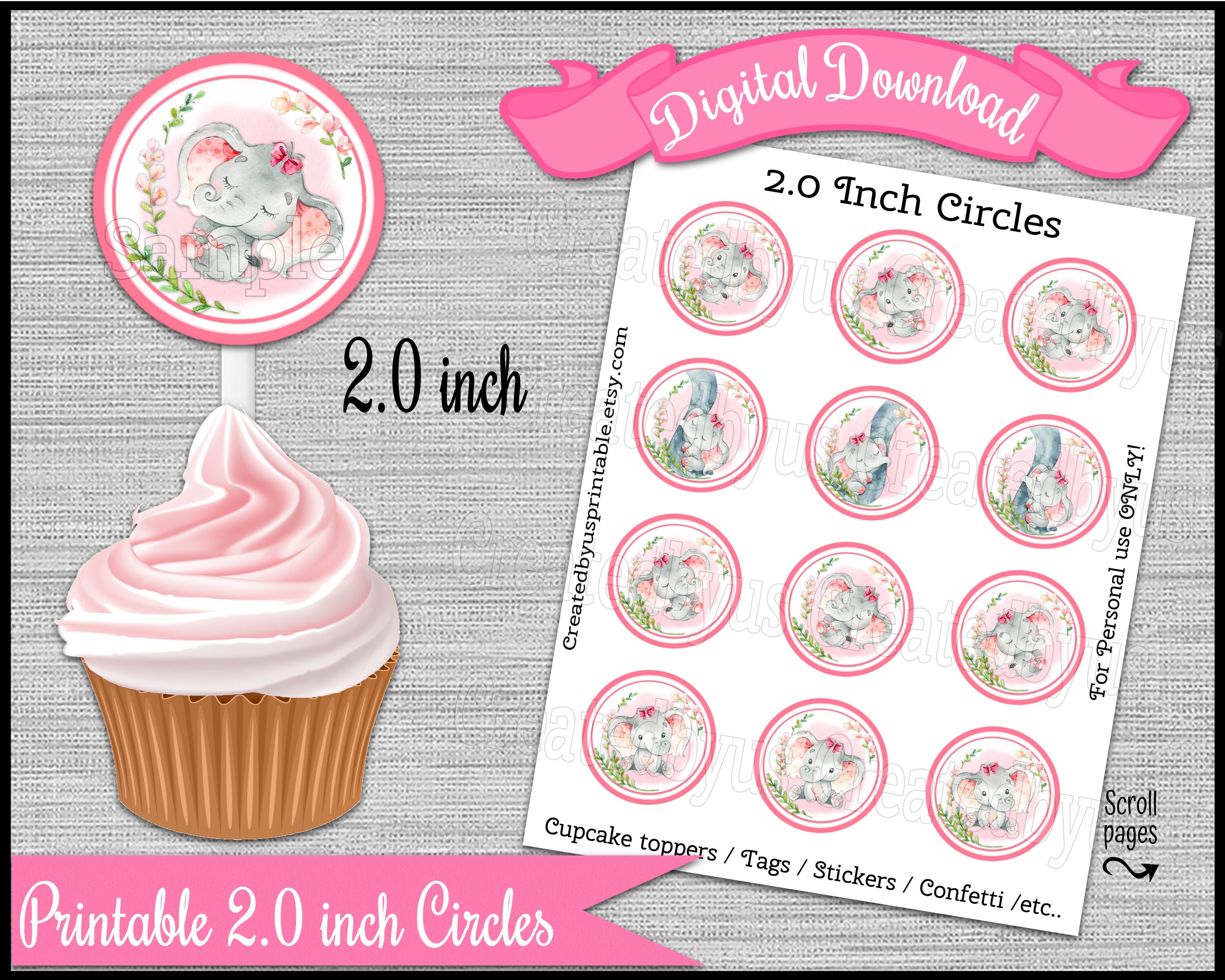 Mean Girls Cupcake Toppers, Printable Cake Topper, Mean Girls Cupcakes,  Party Decorations, Party Supplies, Digital File, Instant Download 