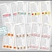 Bridge Tally Cards Bridge Tally Sheets Month Themed Bridge Game ...