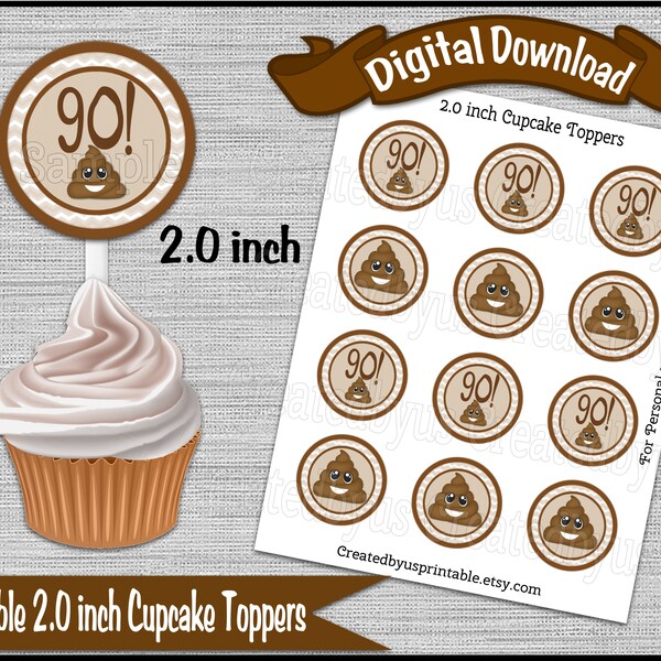 90th Birthday Cup Cake Topper Etsy Hong Kong 90th Birthday Cup Cake Topper Etsy Hong Kong