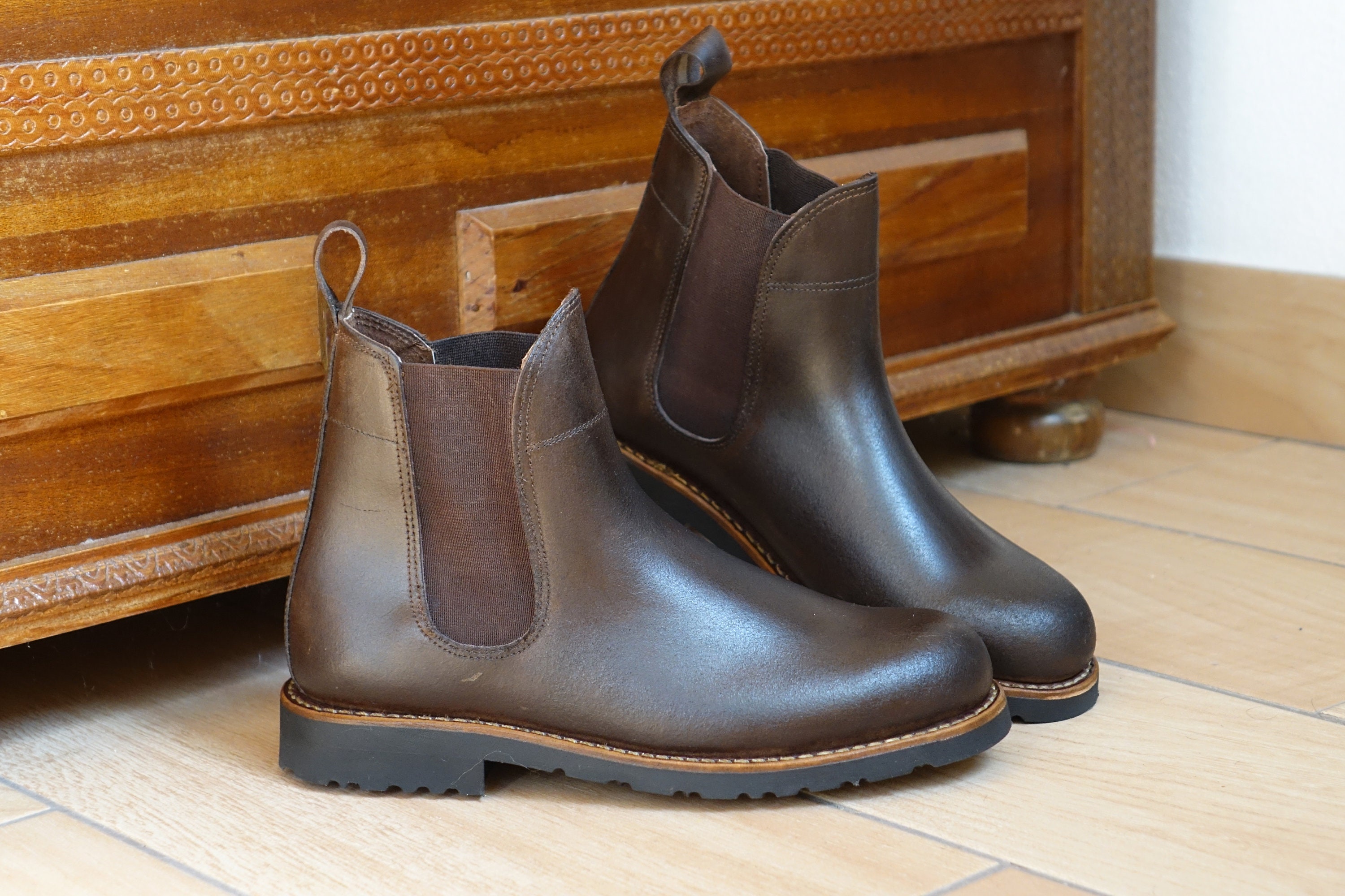 Botas Chelsea descalzas para hombre y mujer, botas minimalistas de nieve de  invierno, botines cálidos, suela cero caída, puntera ancha