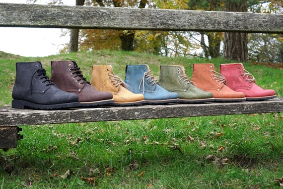 Eco-friendly Boots Cork Leather 