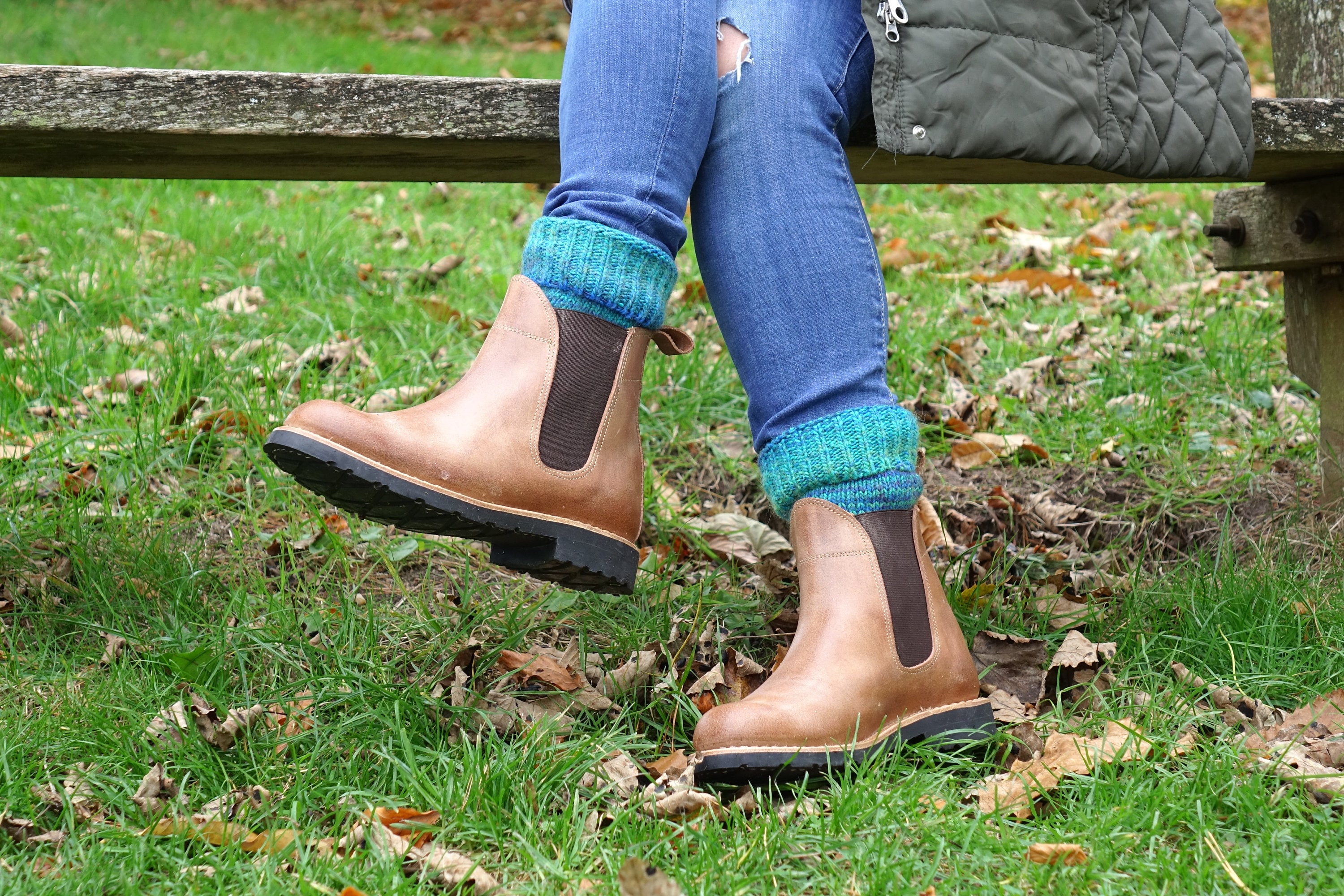Handmade Chelsea Leather Brown Boots Goodyear - Etsy Denmark